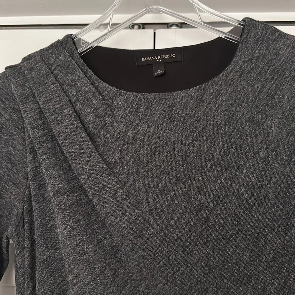 Banana republic gray dress - Picture 3 of 6